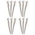 thumbnail image 2 of 12pcs Hairdressing Clips Sectioning Clips Professional Hair Clips for Styling Haircut, 2 of 5