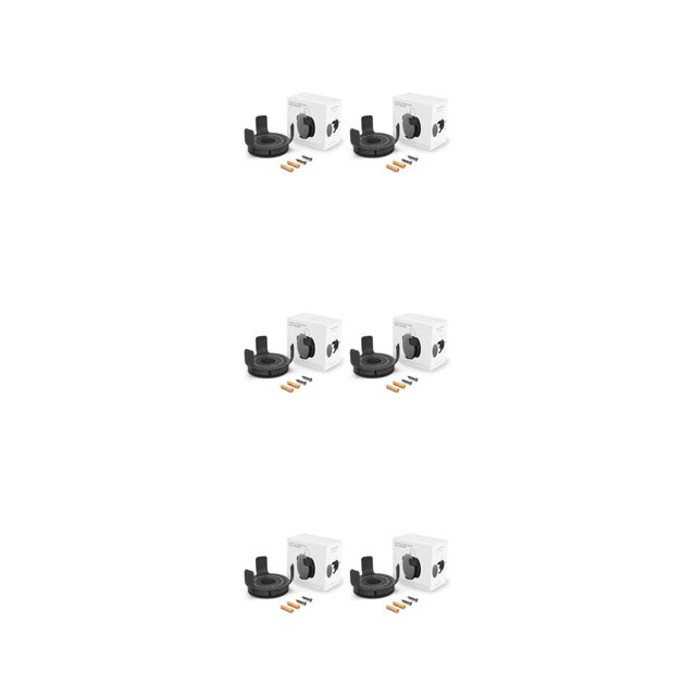 Sidaley Soportes para altavoces inteligentes Soporte para colgar en la pared Colgador Negro 2 piezas Type1 NO1