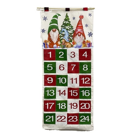Fabric Advent Calendar Advent Calendar Empty Advent Calendar Fillable Advent Calendar with 24 Pockets Countdown