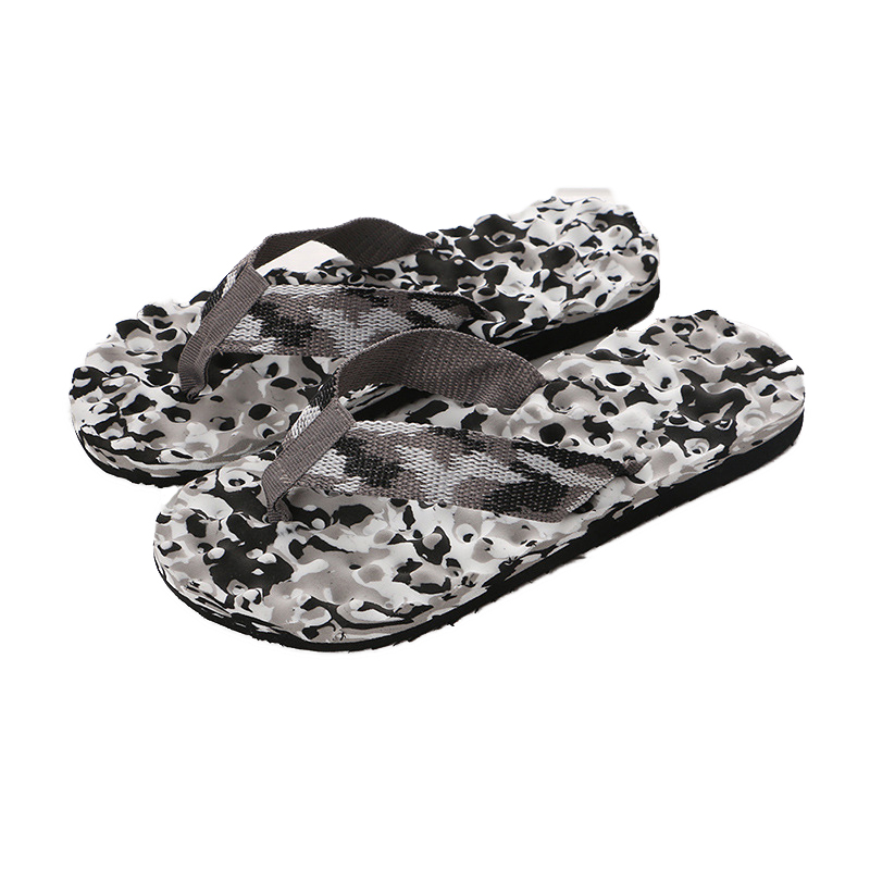 OIENS Mens Camo Sandals,Casual Beach 