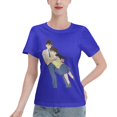thumbnail image 1 of Women's Basic Short Sleeve T-Shirt Conan and Xiaolan, 1 of 6