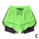thumbnail image 1 of Pantalones deportivos de verano Pantalones cortos deportivos de doble capa populares para hombres y mujeres G Heat, 1 of 7