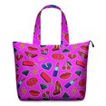 thumbnail image 1 of Sac de Voyage Imprimé Beignet Coloré Weekender Léger avec Sangle Réglable et Motifs de Desserts, 1 of 5