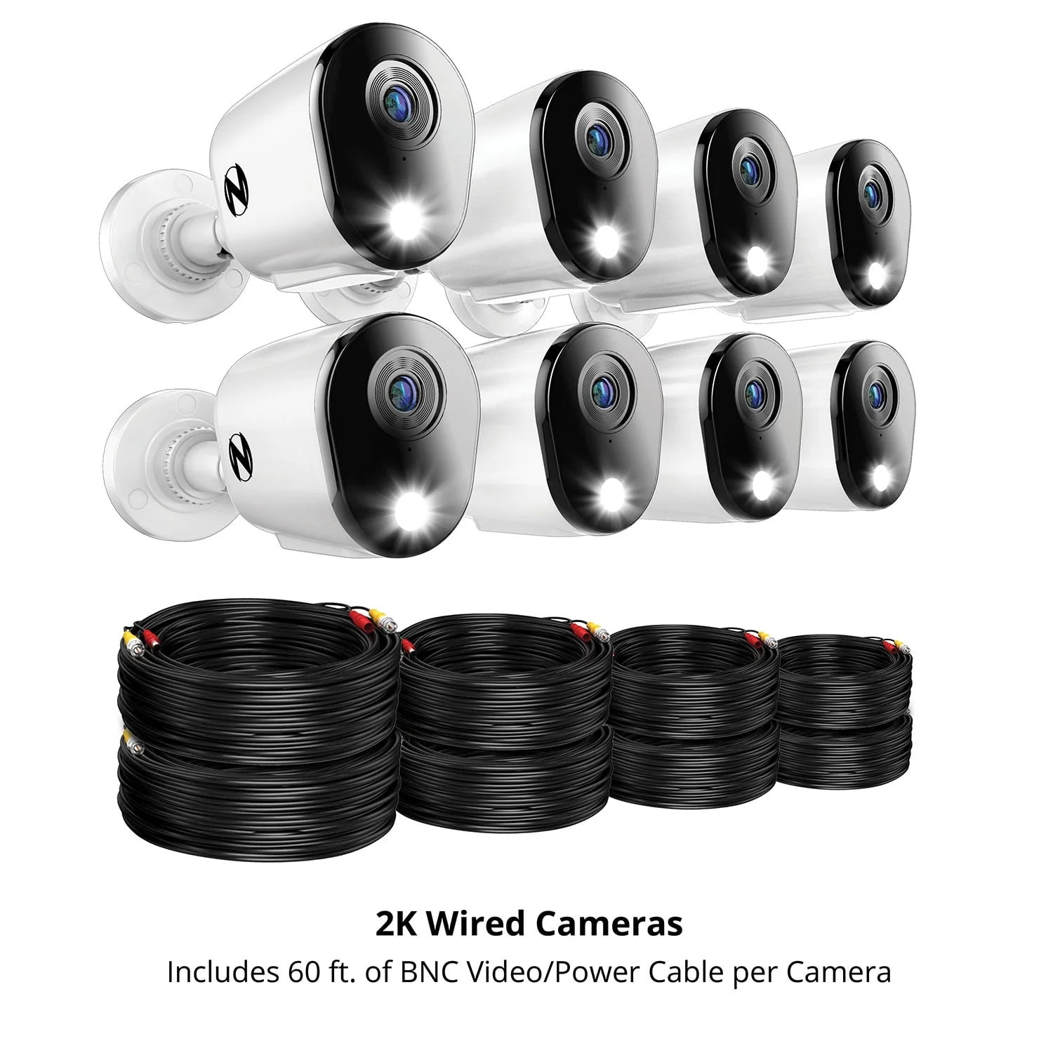Night Owl 12 Channel DVR Home Security Camera System - 8 Pack