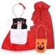 thumbnail image 5 of 1 juego de disfraces de capucha, disfraz de Halloween para niños, ropa de disfraces para niños y niñas, 5 of 5