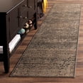 thumbnail image 4 of SAFAVIEH Martha Stewart Heritage Bloom Damask Rug, Soft Anthracite/Camel, 8'10" x 12'2", 4 of 5