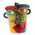 thumbnail image 2 of 2PCS Handmade Art Abstract Resin Flower Pot Fun Decorative, 2 of 5