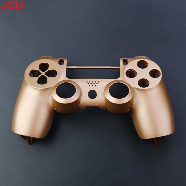 Hard Plastic Front Cover Case Housing Replacement For PS4 Pro Slim JDS/JDM- 040 Game Controller Housing Cover Case Accessorie rose gold