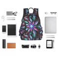 thumbnail image 4 of Disketp Colored Abstract Mochila Ligera e Impermeable, Mochila de Día Resistente para Viajes, Senderismo y Uso Diario para Hombre y Mujer, 4 of 7