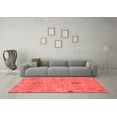 thumbnail image 3 of Ahgly Company Machine Washable Indoor Rectangle Oriental Red Traditional Area Rugs, 6' x 9', 3 of 4