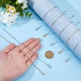 thumbnail image 3 of 24Pcs Stainless Steel Bracelet Chains 2 Colors Bracelet Link Chains DIY Jewelry Making Bracelets Chains Adjustable Charm Bracelets with Lobster Clasps, 3 of 6