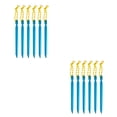 thumbnail image 4 of Toystoory De estacas para tienda de campaña, cuerda para jardín, estacas para clavos en el suelo, Metal resistente, senderismo, patio, hamaca, Azul 2Conjunto, 4 of 6