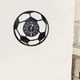 thumbnail image 4 of Reloj de Fútbol de , Reloj de Pared Simple de Moda, Reloj de Pared de Cuarzo para Sala de Estar y Dormitorio, Reloj de Pared, 4 of 5