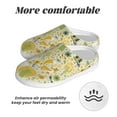 thumbnail image 6 of Yiaed Animal Tree Print Slippers Fuzzy Warm Cozy Slippers Non Slip House Slippers For Indoor Outdoor Slippers House Slippers-8, 6 of 7