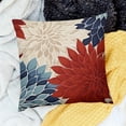 thumbnail image 2 of SHANXI Decorative Throw Pillowcase Flower 18x18in, 2 of 5