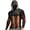 Yellow, variant on GUZOM Mens UPF 50 Sun Protection Hoodie Yellow Lightweight Quick Dry American Flag Long Sleeve Shirt,Size 4XL