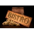 thumbnail image 2 of C. Thomas McNemar 18x13 White Modern Wood Framed Wall Art Titled - Bistro III, 2 of 5
