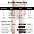 thumbnail image 3 of TQWQT Linen Capri Pants for Women Dressy Casual Cropped Pants Wide Leg High Waisted Trendy Summer Light Weight Pants with Pockets Beige XL, 3 of 3