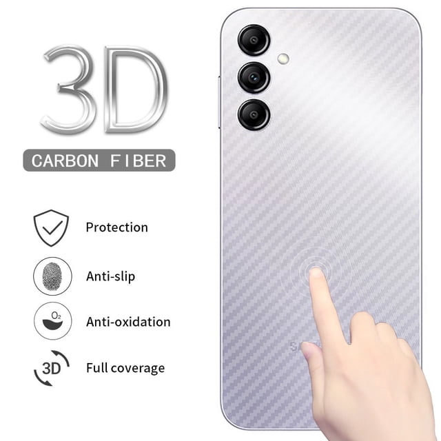Película Protectora Trasera Para Samsung A14 A13 A23 A22 A52 A33 A52S A34 A53 A73 A54 5G A04 A04S A04e Protector De Pantalla Pegatina De Carbono Gao Jiahui unisex