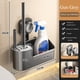 thumbnail image 2 of Juego de Portaescobillas para Baño, Sin Taladros, con Diseño Angular para Montaje en Pared y Ranuras de Ventilación. Base para Baño., 2 of 5
