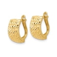 thumbnail image 4 of Boucles d'Oreilles Omega en Or Jaune 14K, 4 of 5