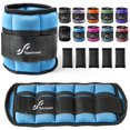 thumbnail image 1 of Pesas para tobillo Sportneer, correas ajustables para piernas de 1 a 5 kg, 1 of 9