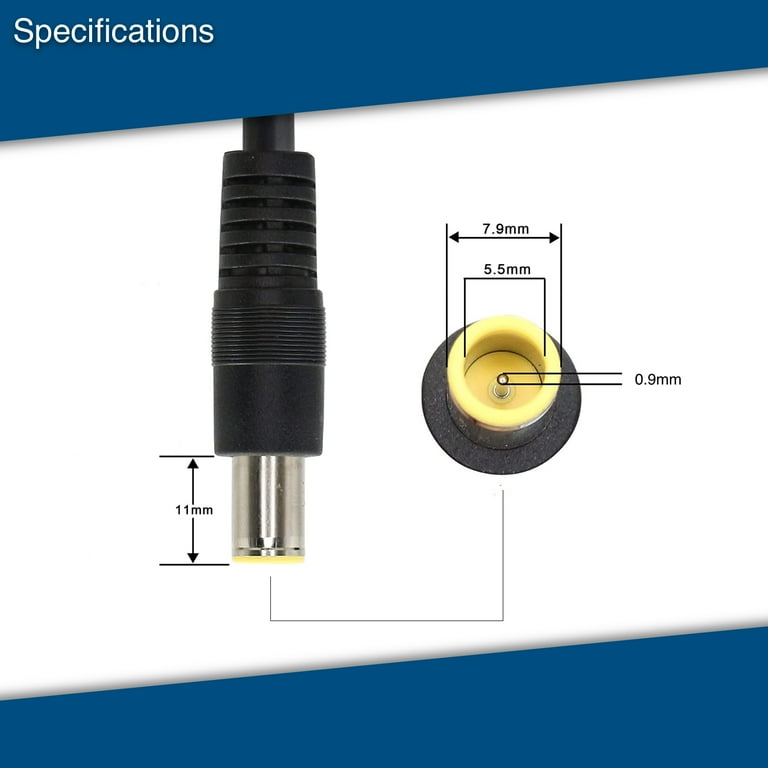 20FT Extension Cable Set, DC7909 Connectors & DC8020 Adapter for