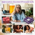 thumbnail image 3 of Assistant Principal Gifts for Women, Assistant Principal Appreciation Gifts, Gifts for School Assistant Principal, Assistant Principal Gifts for Christmas, Assistant Principal Blanket Gifts 60"X50", 3 of 6