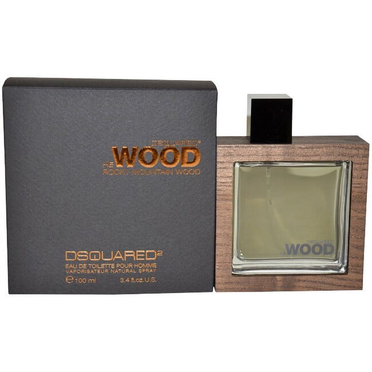 廃盤 希少 DSQUARED2 HE WOOD ROCKY MOUNTAIN He Wood Rocky Mountain by Dsquared2, 3.4 oz Eau De Toilette Spray