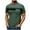 Mens Clothing Green, variant on Mens Quick Dry Athletic Shirts, Workout Tops for Men Summer Outdoor Casual Solid Color Crewneck Short Sleeve T-Shirts with Pockets S-3XL