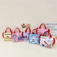 thumbnail image 2 of Sanrioed-Bolso de mano de Hello Kitty para niña, bandolera de lona con estampado de dibujos animados, Kuromi, Cinnamoroll, 2 of 4