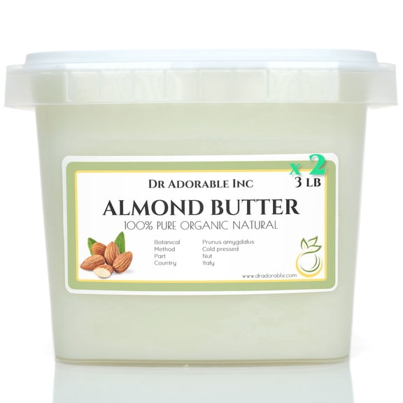 Dr Adorable - 6 lb - Almond Butter - Organic Fresh Natural (2 of 3 lb)