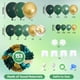 thumbnail image 2 of Kit de guirnaldas con forma de arco de globos Amandir, verde y dorado, 153 piezas, 2 of 7