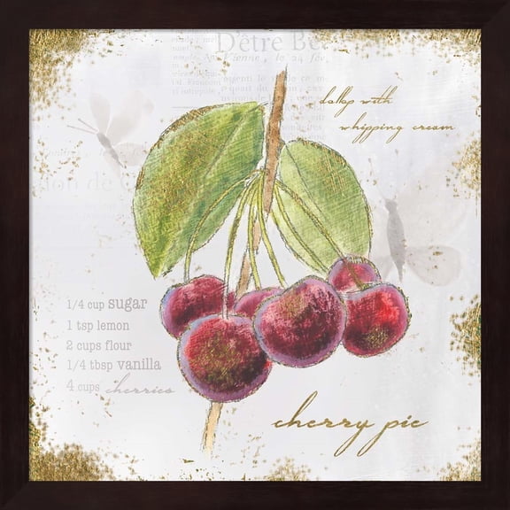 Garden Treasures IV by Emily Adams, Framed Wall Art, 13.25W x 13.25H