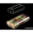 thumbnail image 3 of Silikomart Macado Clear Plastic Container for 12 Macaroons 50mm Diameter - Case of 48, 3 of 5