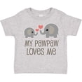 thumbnail image 3 of Inktastic My Pawpaw Loves Me Grandchild Boys or Girls Toddler T-Shirt, 3 of 5