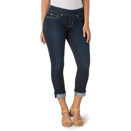 Signature by Levi Strauss & Co. Women's Modern Pull-On Capri Jeans ...