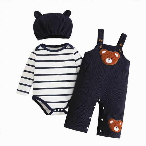 mgoYE Baby Toddler Boy Clothes Fall Winter Outfit Long Sleeve Sweatshirts Pants Set Boy Clothes