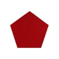 thumbnail image 1 of Home Queen Pet Friendly Area Rugs red - 3' Pentagon, 1 of 4