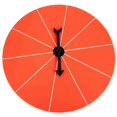 thumbnail image 3 of Raffle Wheel Game Turntable Interactive Retro Toy For Office Events Orange 40x40cm Party Game Prop 1Pcs, 3 of 4