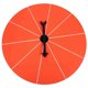 thumbnail image 3 of Raffle Wheel Game Turntable Interactive Retro Toy For Office Events Orange 40x40cm Party Game Prop 1Pcs, 3 of 4