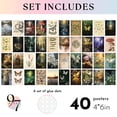 thumbnail image 3 of 97 Decor Fairycore Room Decor - 40pcs Fairycore Decor Aesthetic Pictures, Cottagecore Wall Art, Goblincore Earthy Wall Art, 3 of 7