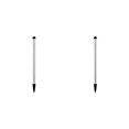 thumbnail image 2 of Sidaley Pluma capacitiva práctica profesional aleación de aluminio resistiva punta dura lápiz Stylus Pen bolígrafos de pantalla táctil a Type3 NO3, 2 of 6
