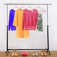 thumbnail image 5 of Plastic Hangers 50 Pack - Space Saving Clothes Hanger - Durable and Strong Closet Organizers and Storage Makes It Ideal Apartment or Dorm Room Essentials for Girls or Guys (White), 5 of 5