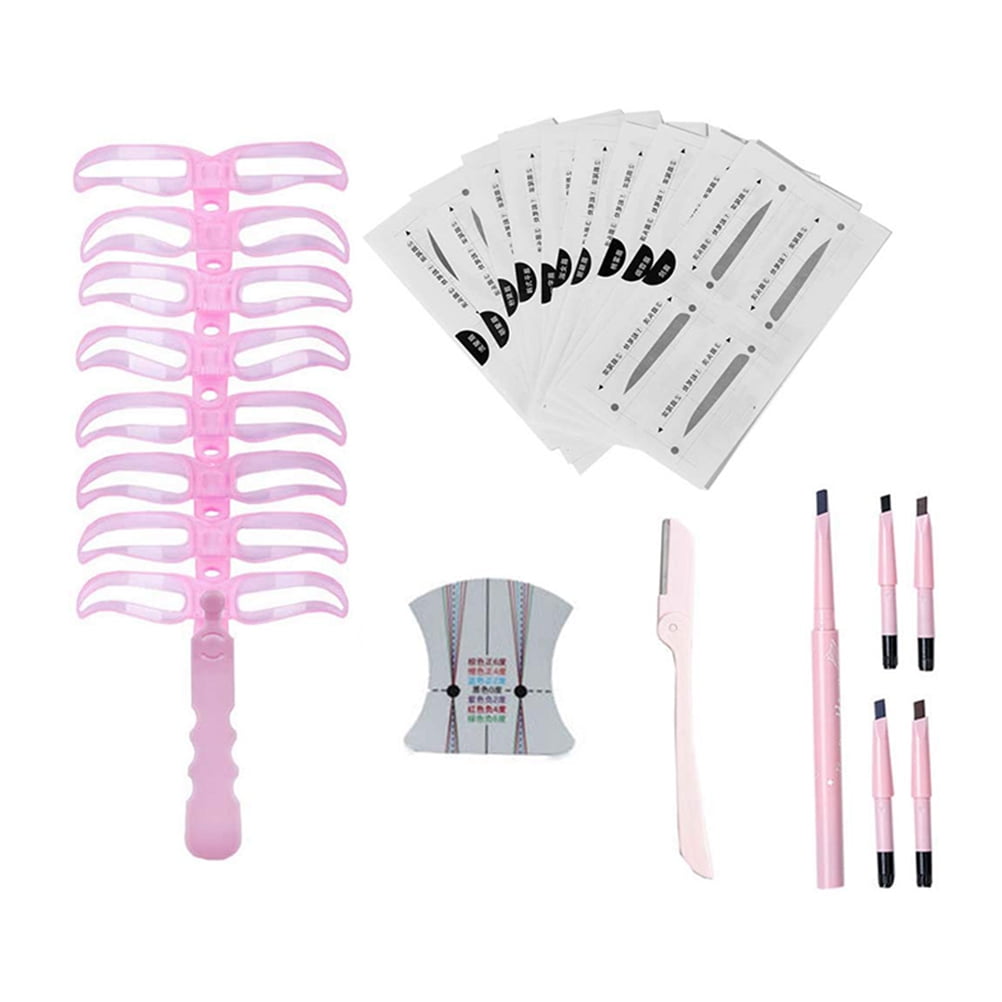 Eyebrow Stencils Eyebrow Template Eyebrow Shaping Kit 8 Styles Reusable Eyebrow Stencils