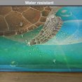 thumbnail image 6 of Ambesonne Ocean Place Mats Set of 4, Swimming Turtle Family, Standard Size, Green Blue Brown, 6 of 6
