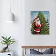 thumbnail image 3 of Merry Christmas Poster Poster Wall Art Decor Canvas Print Picture Paintings for Living Room Bedroom, 3 of 4