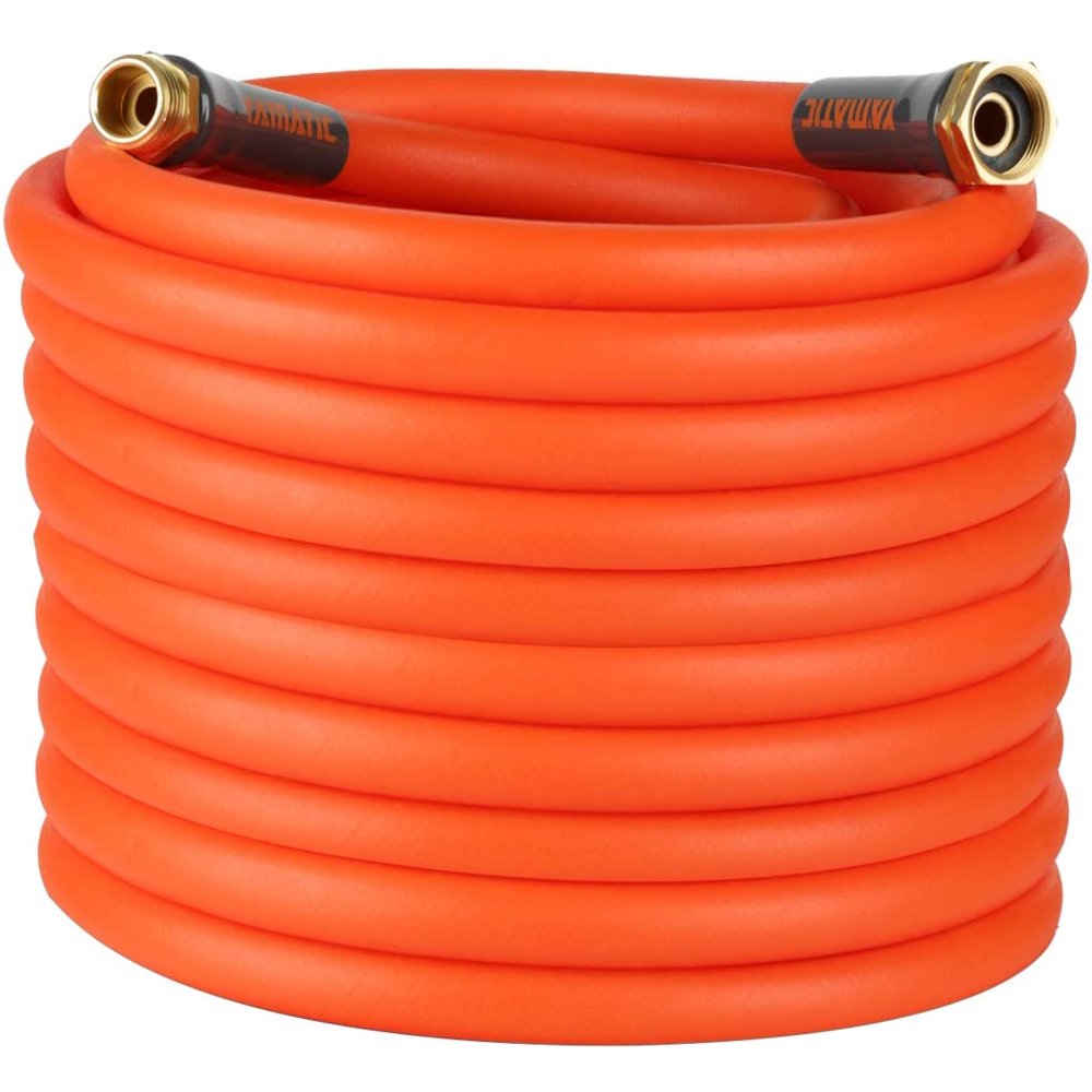 YAMATIC Garden Hose 5/8 in x 100 ft Ultra Flexible Water Hose, Heavy