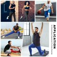 thumbnail image 5 of Runhit Pantalones de compresión para hombre, ajustados para correr, leggings con bolsillo, pantalones térmicos atléticos para hombres, pantalones cortos para correr, negro, rojo, paquete de 2 medianos, 5 of 5
