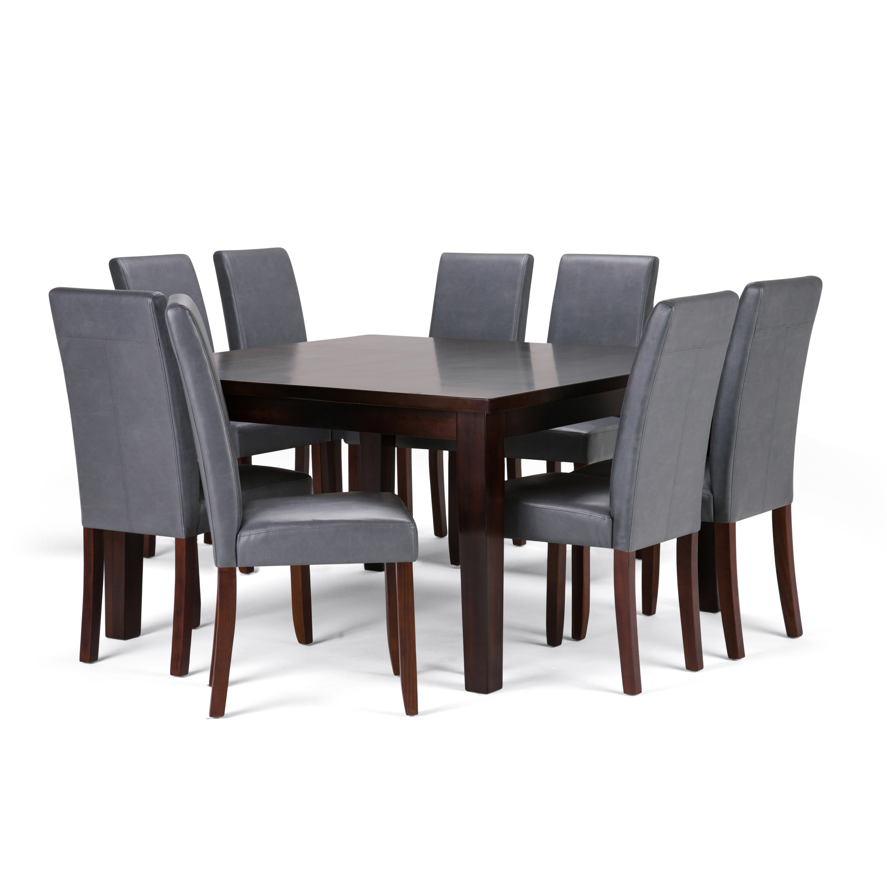 Brooklyn + Max Brunswick Contemporary 9 Pc Dining Set with 8